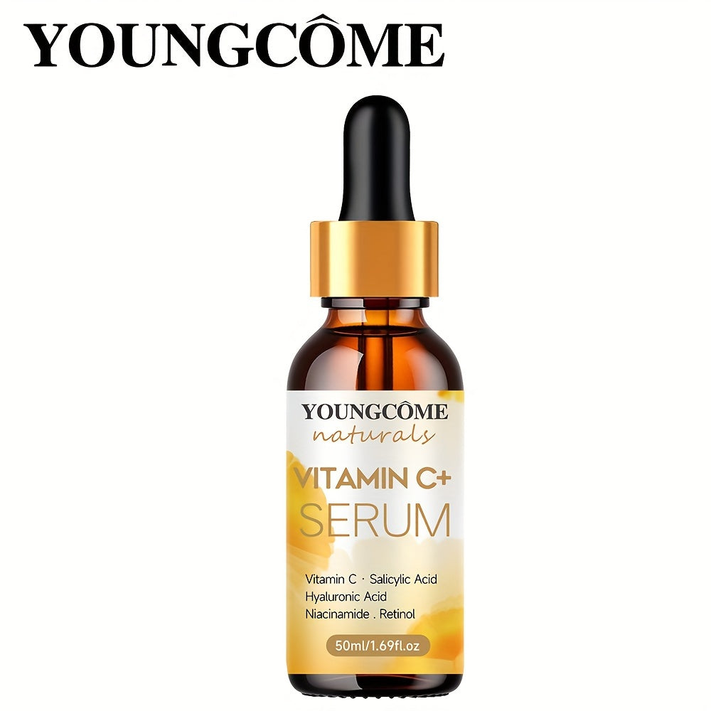 Vitamin C  Retinol Facial Serum  Hydrating Essence with Hyaluronic Acid Turmeric  Aloe Vera for All Skin Types FragranceFree 101oz169oz